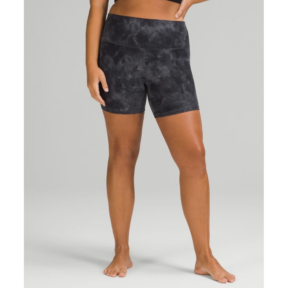 

Lululemon Align High Rise Short 6 Diamond Dye Pitch Grey Graphite Grey 14/6
