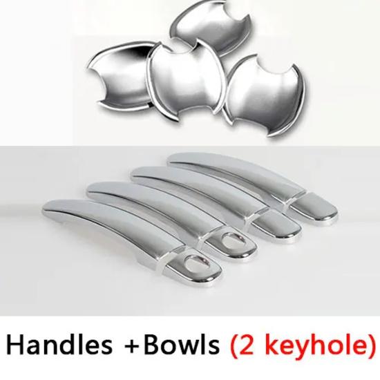 For VW Passat B5 B5.5 Chrome Handle Covers Trim Set for Volkswagen MK5 Sedan Wagon Car Accessories Sticker Car Styling 1996-2005
