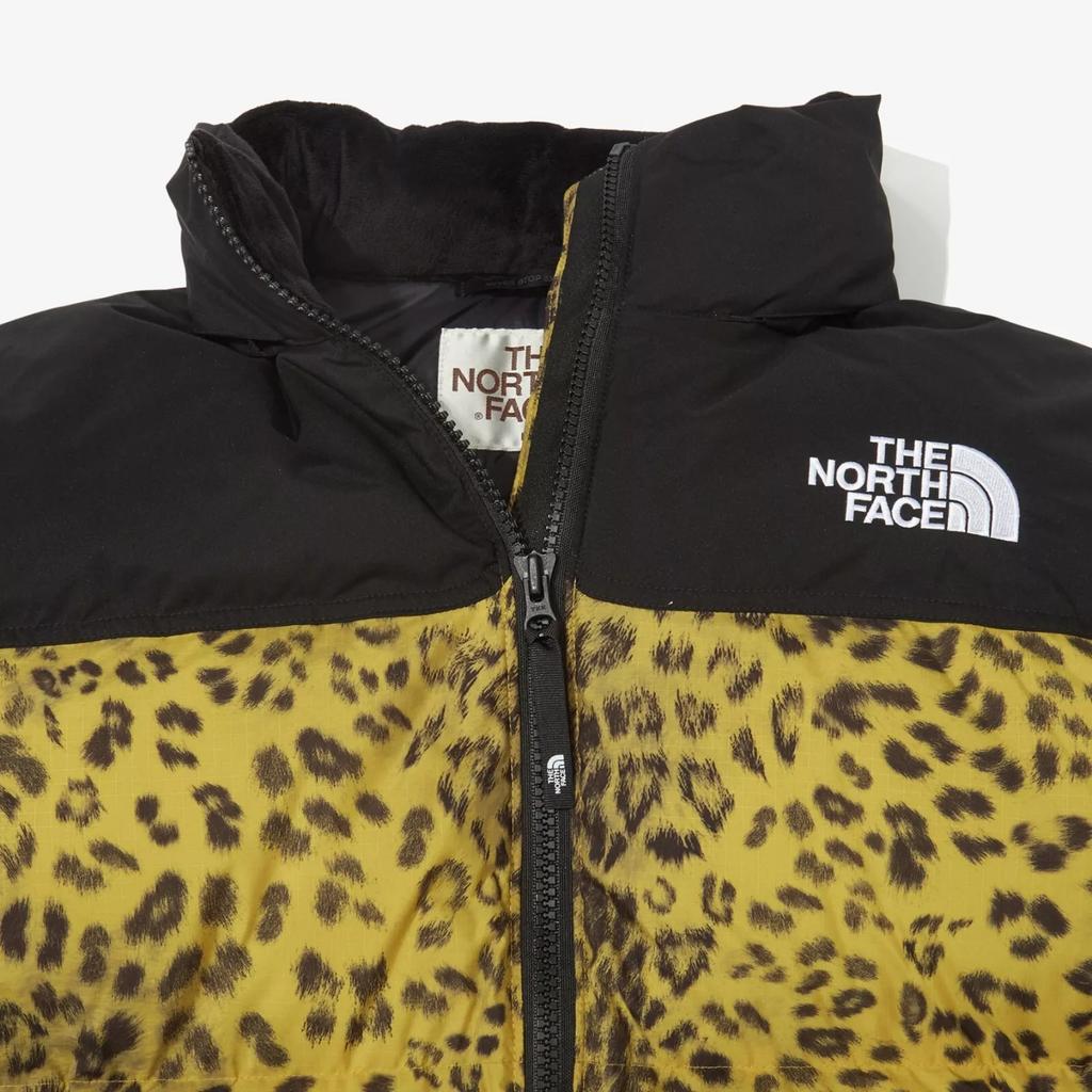 The North Face Veste doudoune Nuptse Nouveauté P Or Unisexe Version Coréenne NJ1DN51K