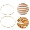 Large Bamboo Floral Hoops Dreamcatcher Rings Craft Ornament DIY Crafts Embroidery Tools for Wedding Wreath