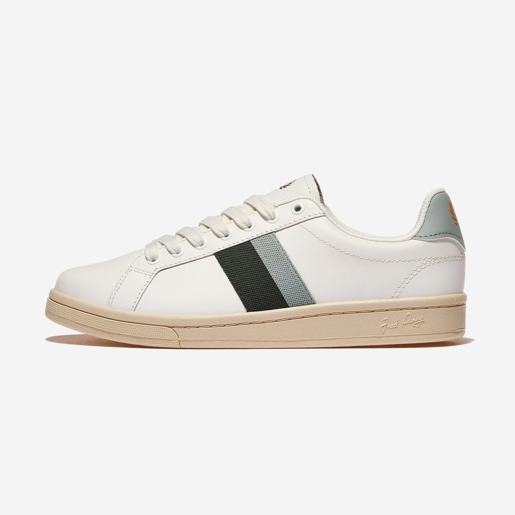 [FRED PERRY] B721 leather / tape detail, B9302, 1020112654, Popular Korean Shoes