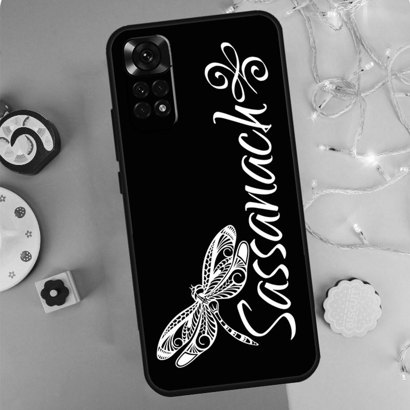 Outlander Sassenach Dragonfly Case For Xiaomi Redmi Note 9 10 11 12 13 14 Pro 9S 10S 11S 12S Redmi 14C 10C 12C 13C Cover