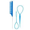 3pcs Hair Tail Tools Set with French Braid Tool Loop  Tail Comb for Women