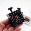 LED Mini Fireplace Night Light Creative Home Decoration Electronic Candle Night Lamp Children's Bedroom Deco Small Table Lamps