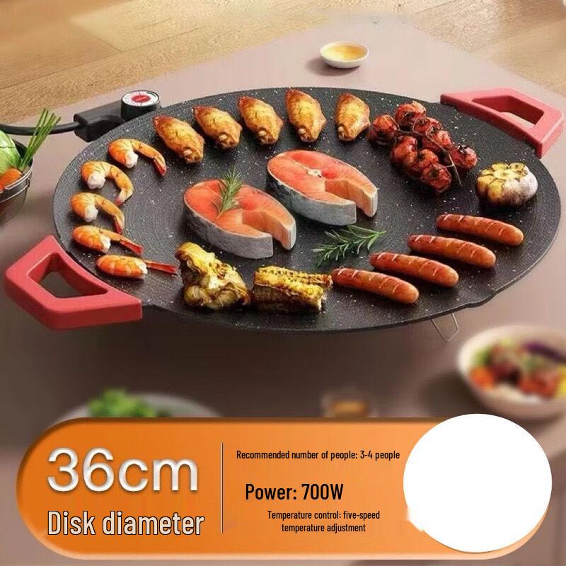 ZISIZ Electric Grill & Frying Pan