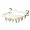 Folding Socks Drying Clips Rotating Balcony Drying Hanger Baby Clothes Drying Rack  Bathroom