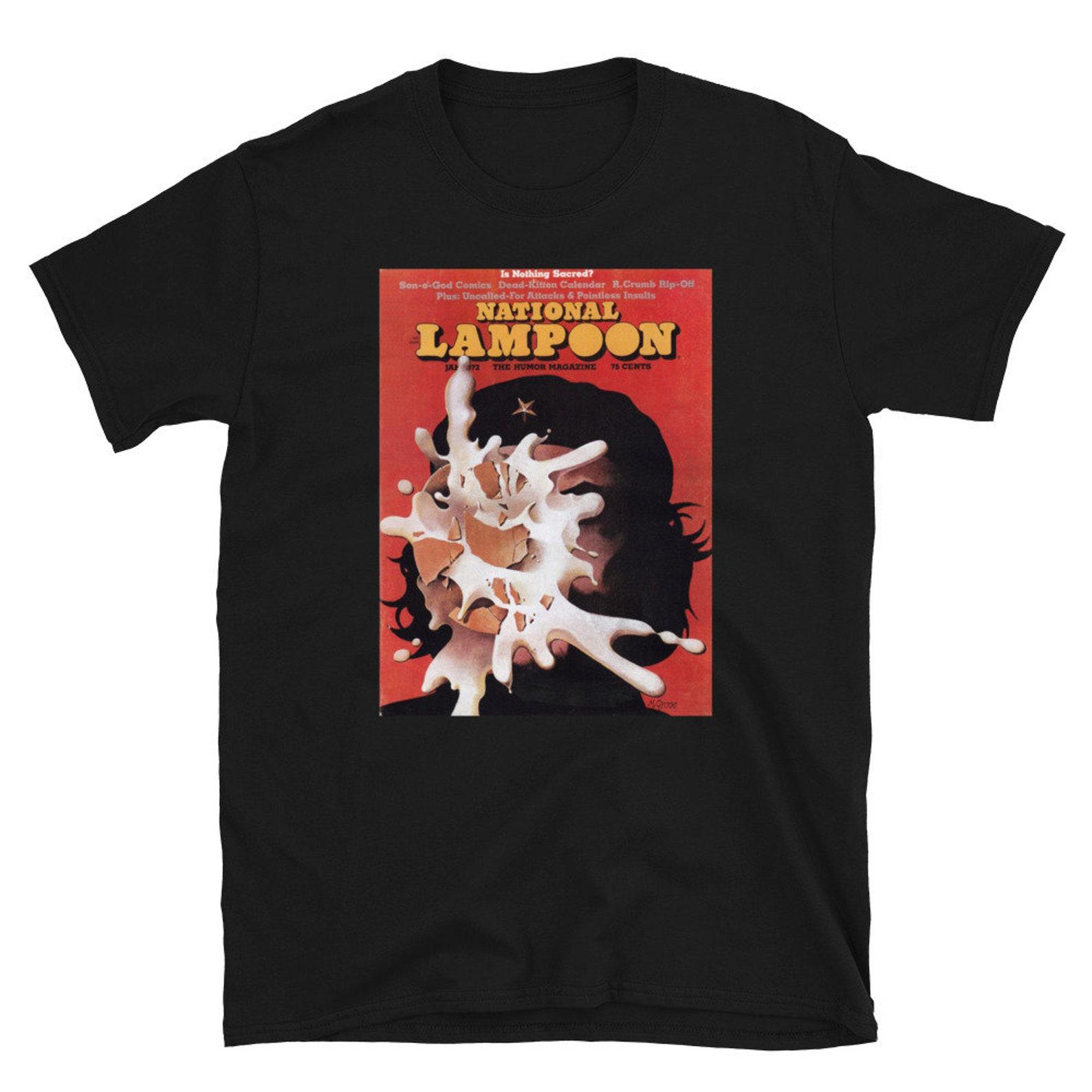 national lampoon che guevara cover classic pie in the face T-Shirt 3XL