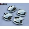 Side Door Handle Bowl Cover Trim For Jeep Compass 2011 2012 2013 2014 2015 Chrome Car Door Handles Cup Frame Accessories