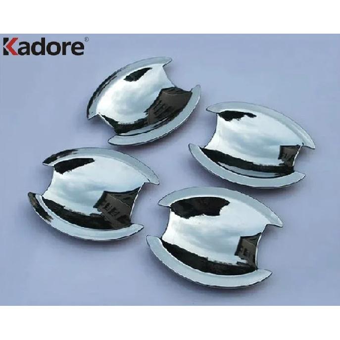 Side Door Handle Bowl Cover Trim For Jeep Compass 2011 2012 2013 2014 2015 Chrome Car Door Handles Cup Frame Accessories