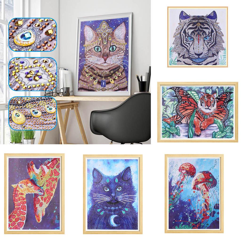 Buy Special Shaped Diamond Painting DIY 5D Partial Drill Cross Stitch ...