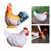 Trädgårdsstatyer Kyckling Skulptur, Konst Hantverk Konstverk Djurfigurer för Gård