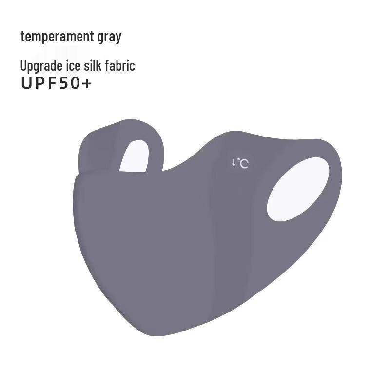 Women's Anti-UV Full Face Ice Silk Sunscreen Mask with Eye Corner Protection
