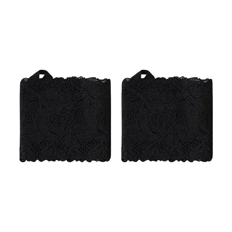 Invisible Sandals for Women Lace Half Length Socks Non Slip Cotton Sole Forefoot Pads Sports Comfort Insoles Barefoot Ready