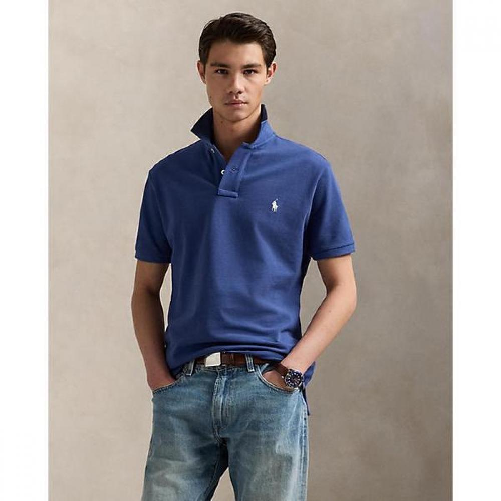 Polo Ralph Lauren Mens Custom Slim Fit Mesh Polo Shirts  Mnpokni1n823573400 XS