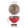 Bohemian Rice Bowl Home Creative Personality Ceramic Bowl High Appearance Level Retro Noodle Bowl Eating Rice Small Bowl