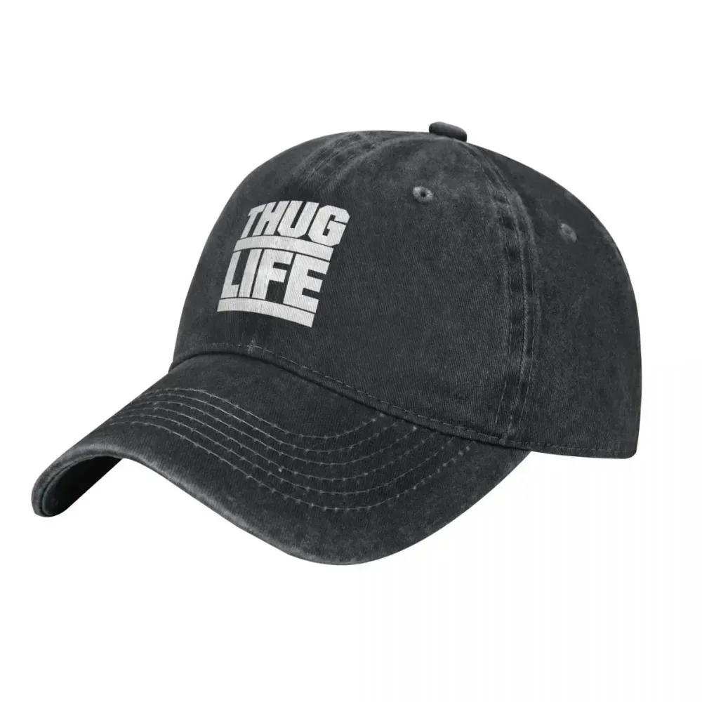 Caps Tupac Pac Thug Life Ed Fashion Baseball Peaked Unisexs Hat Womens Polo
