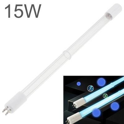 G10q 15W UV lampa s rovným trubicovým typem a jedním koncem se 4 jehlami pro vzduchotechniku