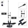 Mobile Antenna with Magnetic MP for Car or Indoor Amateur Radio Antenna with RG58 Coaxial Cable 144/430MHz & VHF/UHF Base, Connector, Use, (Black)
