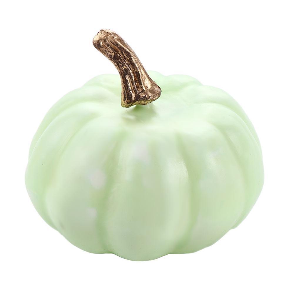 Fake Vegetable Artificial Pumpkin Halloween Decoration Fall Harvest Decor Simulation Pumpkin Model
