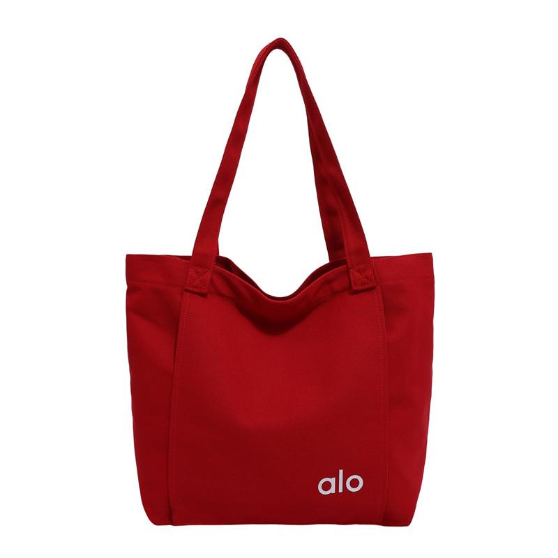 Unisex Große Canvas Yoga Tragetasche – Personalisiert, Einseitige Schultertasche zum Einkaufen oder für Fitness