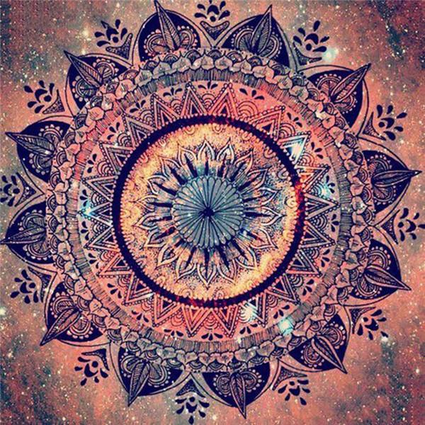 5D Diamond Painting Mandala Embroidery Flower Mosaic abstract Full Square Cross Stitch Picture Rhinestones Home Decor