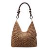 Large Capacity Woven Bag Women's Summer Seaside Vacation Straw Bag Commuter Fashion Shoulder Tote Bag