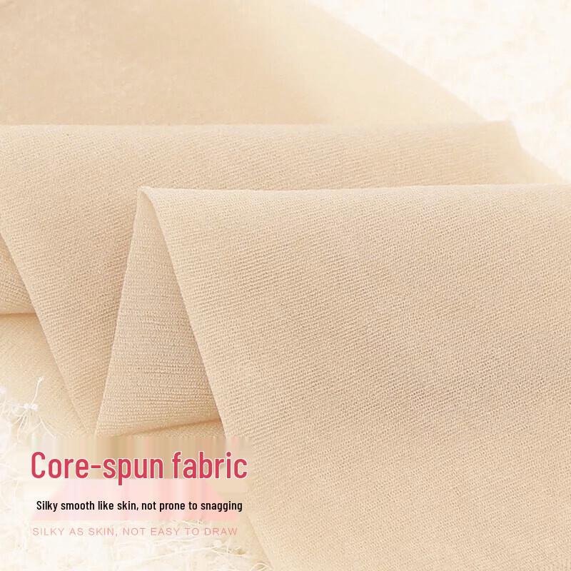 Langsha Women's Ultra-Thin Double-Sided Reinforced Crotch Pantyhose