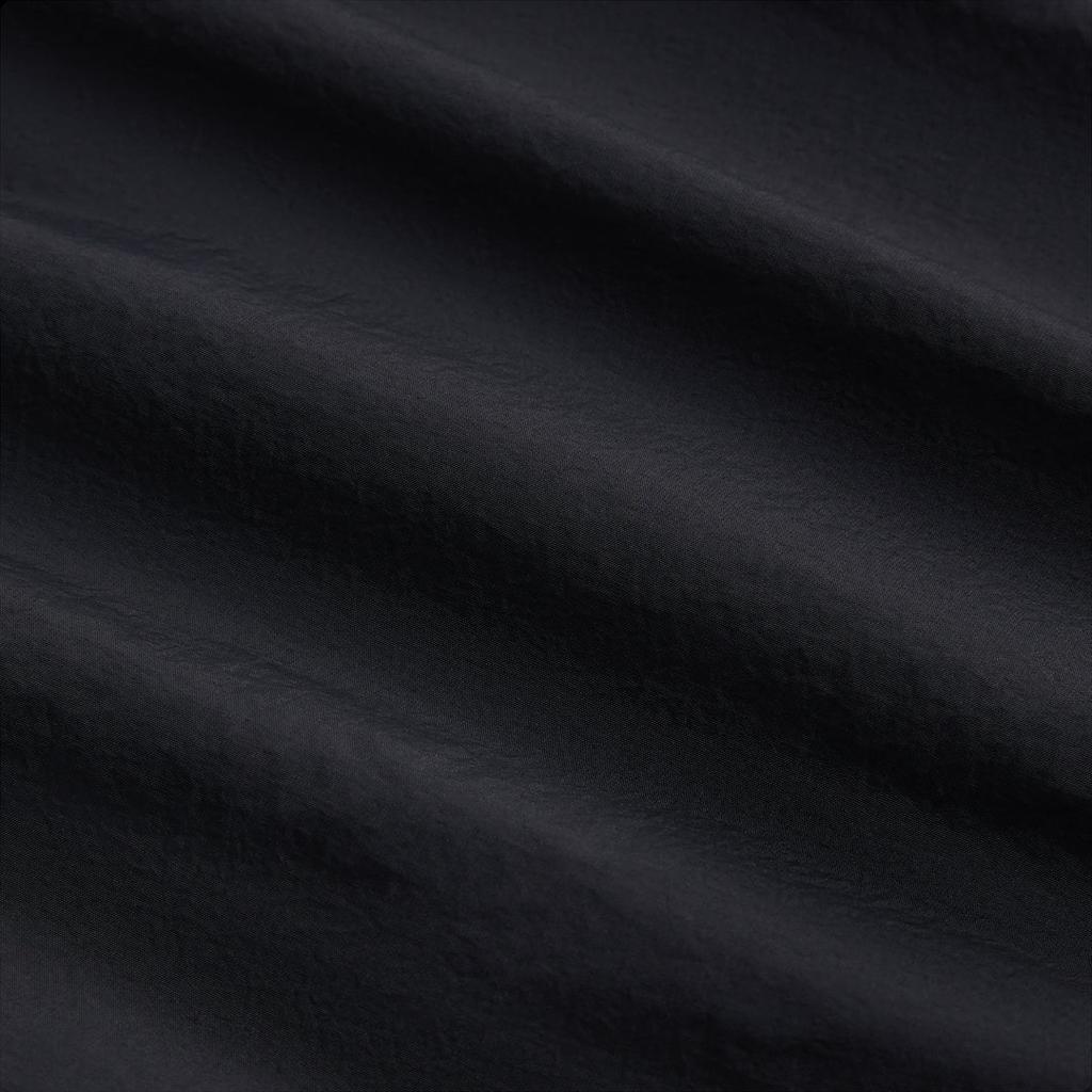 Kith FW24 Fall 2024 Collection Paper Nylon Elias Solid Color Comfortable Fashion Casual Pants Men Pants Black KHM060665-001