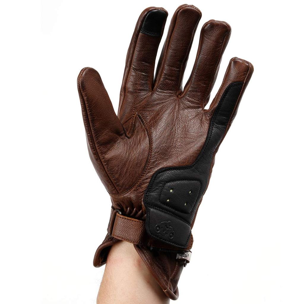 Helstons Condor Handschuhe x (Kamel Schwarz, 10(L))