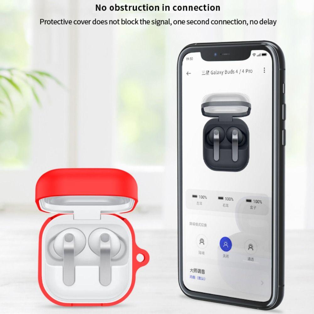 Silicone Earphone Case Dustproof Anti Drop Headphone Protector Shockproof Colorful for for Samsung Galaxy Buds4 4 Pro