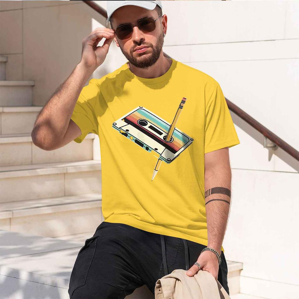 Summer Bestselling Discounted Tshirts with Round Neck and Printed Design Suitable for Both Unisex and Unisex Casual Wear Tshirts