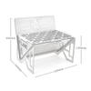 Outdoor Camping Detachable Stoves Portable Stainless Steel Furnace Multifunctional Picnic BBQ Cooking Accessory
