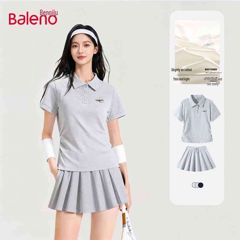 Baleno Damen 2026 Sommer Polohemd & Rock Sportbekleidungsset