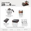 YIHUTEA Glass Tea Set with Electric Stove
