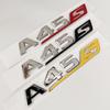 CUFNM1 3D ABS Chrome Black Red Letters Car Trunk Badge Sticker For Mercedes Benz A45 AMG W177 W176 A45S Emblem Logo Auto Accessories