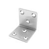 90° Stainless Steel Triangle Bracket Holder for Partition Hardware