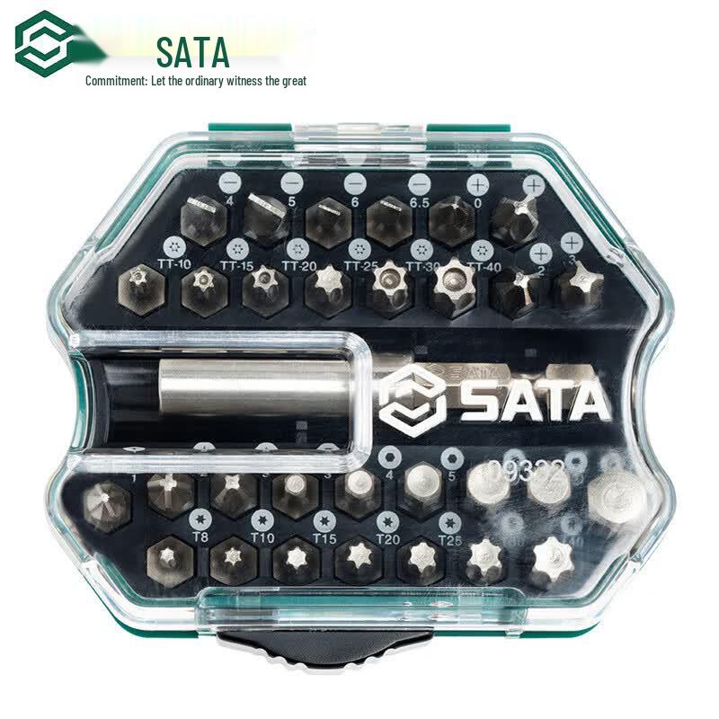 SATA 09332 31-Piece Electric Screwdriver Bit Set 31-Piece