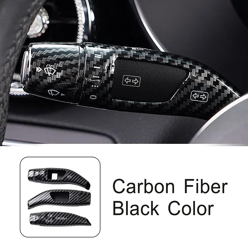Car Windshield Wiper Gear Lever Cruise Cover Trim Frame For Mercedes Benz A B C E S GLC CLA G SK1