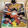 Coperta in Flanella con Stampa Personaggi Dragon Ball, Alta qualità Confortevole per Tutte le Stagioni, Arredamento per la Casa, Calore e Comfort, Perfetta per Regali di Natale