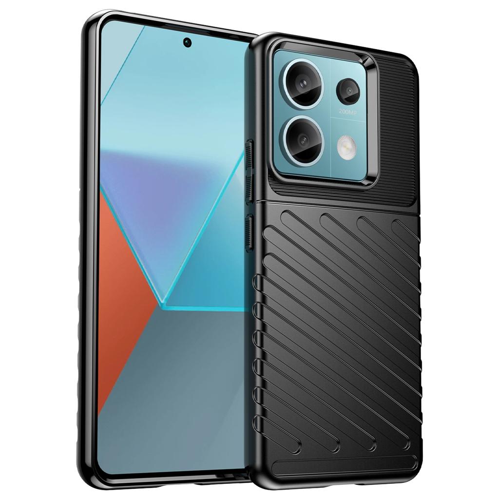 Thunder Series For Xiaomi Redmi Note 13 Pro 5G/Poco X6 5G Case Thickened TPU Soft Phone Cover