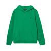 Polo Hoodie Ss24 Pony Embroidery Solid Color Hooded Pullover Kids Hoodies Green 323749954-051