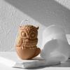 New Owl Candle Silicone Mold 3D Owl Crafts Resin Plaster Cement Casting Tool DIY Handmade Soap Candle Making Supplies