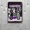 Poster Decorativo Black Veil Brides Segno di Latta Vintage Segno Metallico Placca Decorativa per Pub Bar Man Cave Club Decorazione Murale