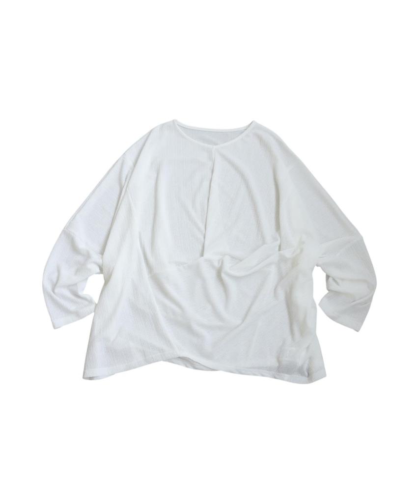 Antiqua Asymmetrical Cut and One Size White Women's Top, Sewn, PA-03799, 03,