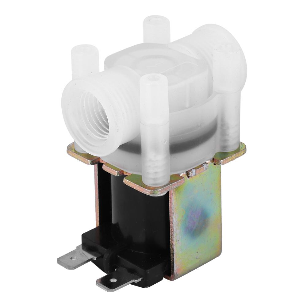 G1 4 Inch NC Plastic Solenoid Valve Normally Closed Water Inlet Valve AC 220V