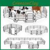 Pvc Farm Scene Set With Multiple Sections For Educational Play And Decor