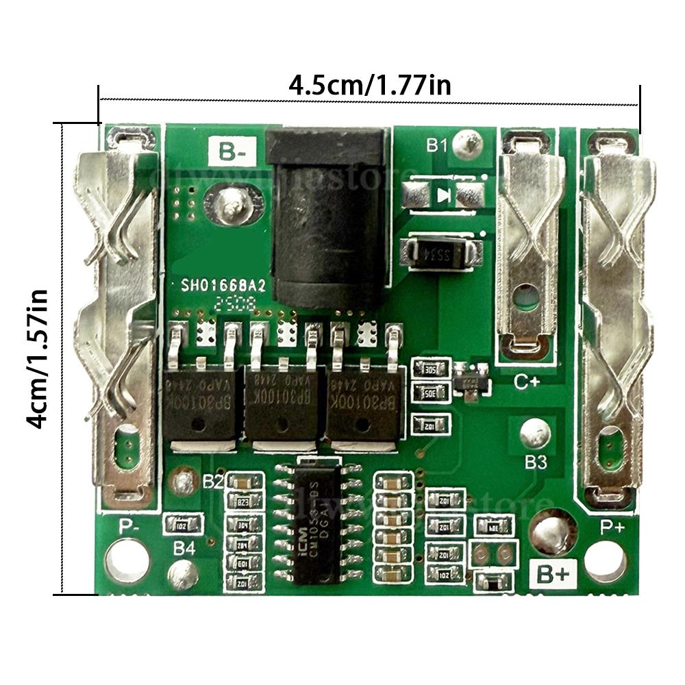 Li-ion Battery Storage Box Case PCB BMS Protection Circuit Board No Original for Makita for Lomvum Zhipu Hongsong Jingmi Housing