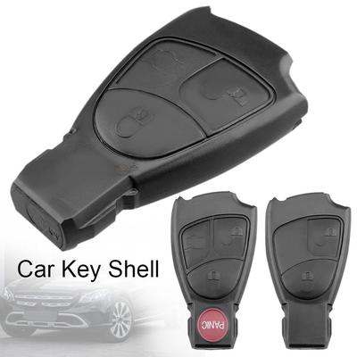 Carcasa de llave remota de 2/3/4 botones para Mercedes Benz CBE clase W203 W211 W204 YU BN CLS CLK