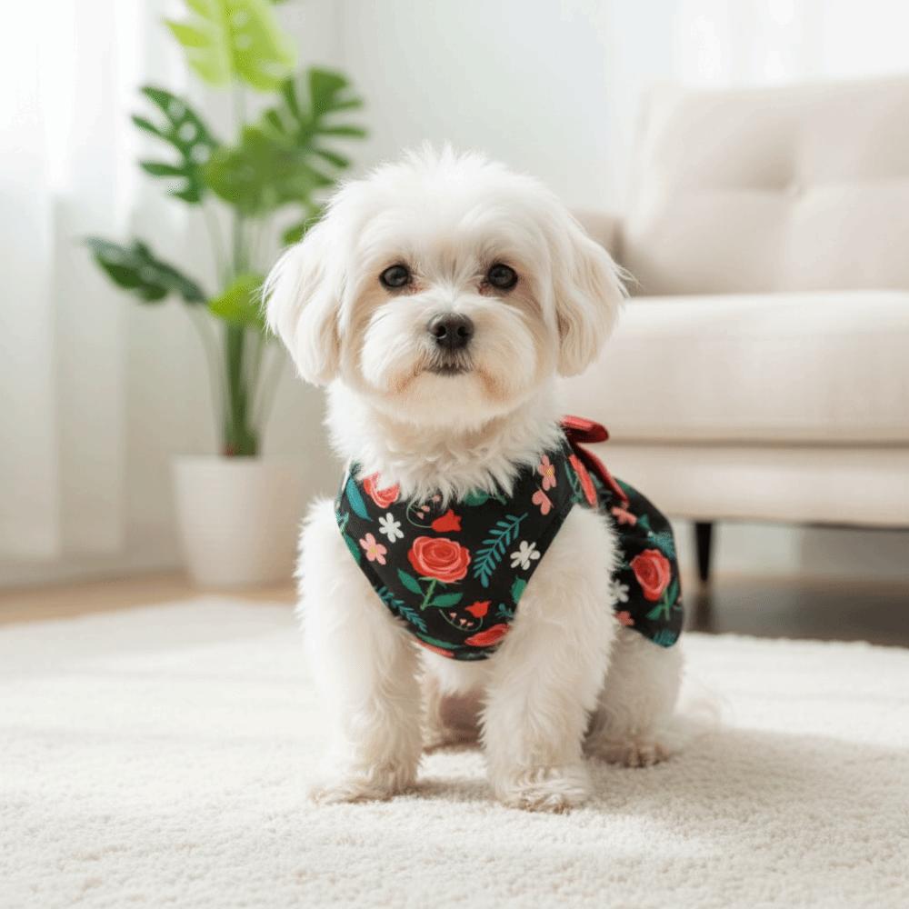 Breathable Summer Dog Clothes Pretty Dog Sleeveless Dress Fashion Cute Puppy Clothes Pet Costumes