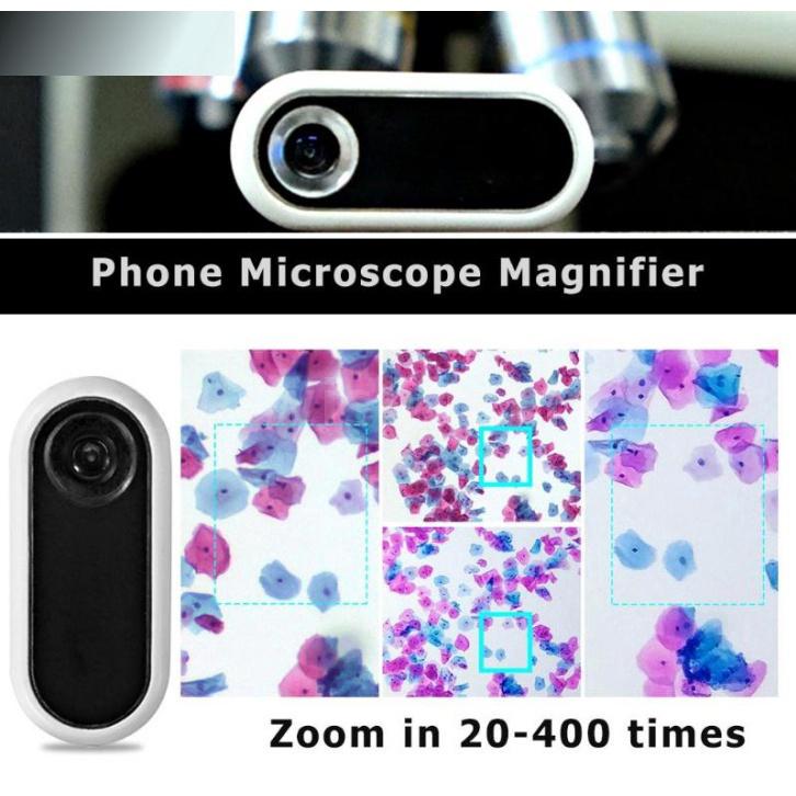 Portable scope 20X-400X Phone scope Magnifier Magnification Lens For Android/iOS New